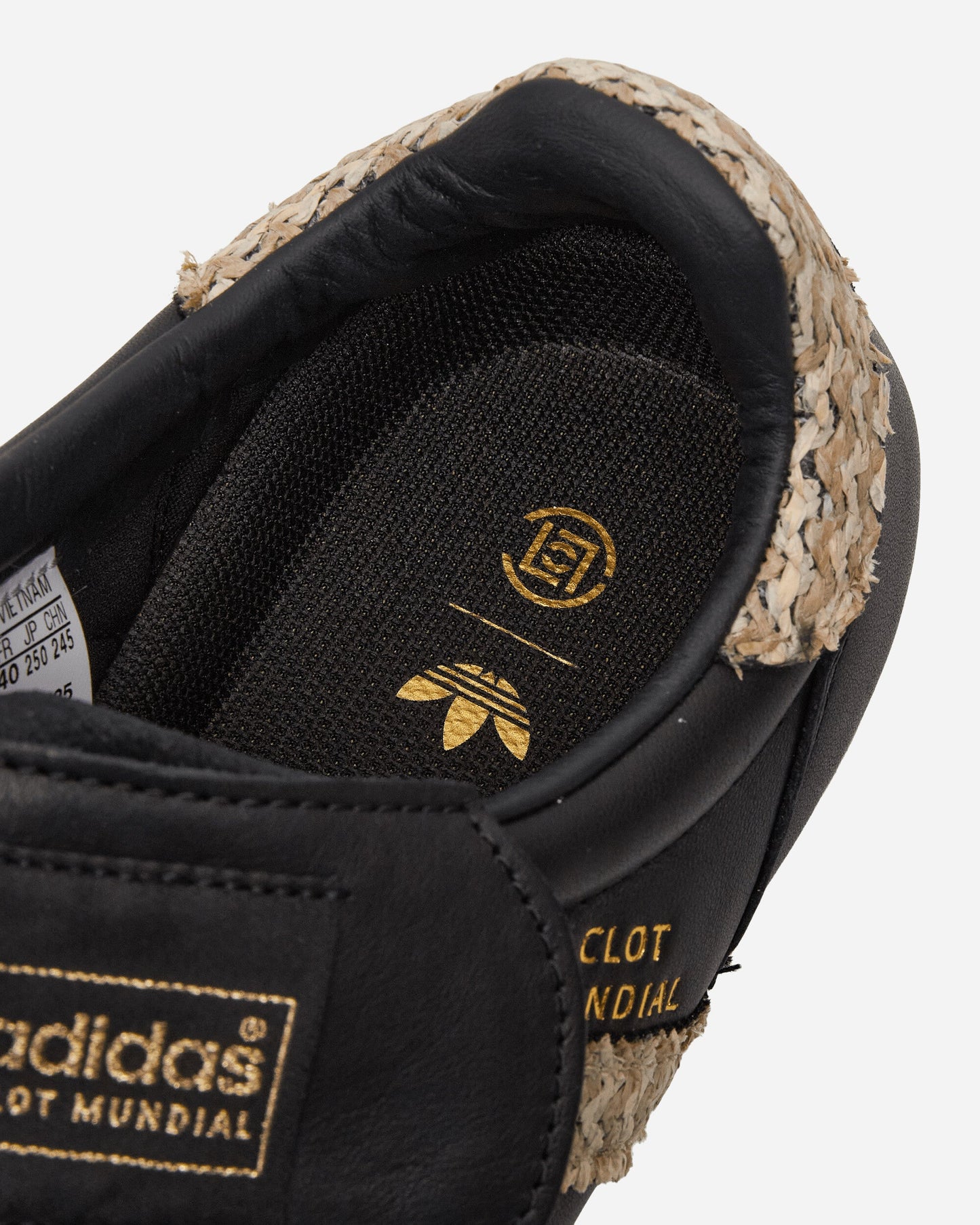 CLOT by Edison Chen Mundial Sneakers Core Black / Hemp