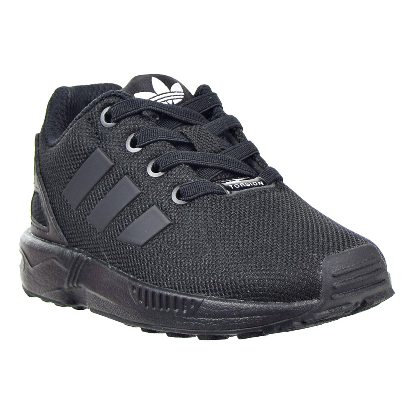 Adidas ZX Flux EL I Toddler Shoes Black/Black/Black