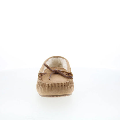 Minnetonka Allie Junior Trapper 4052 Womens Brown Loafer Slippers Shoes