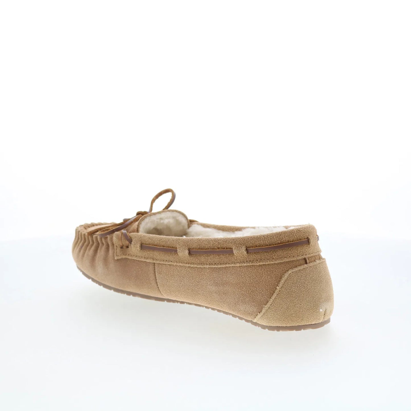 Minnetonka Allie Junior Trapper 4052 Womens Brown Loafer Slippers Shoes