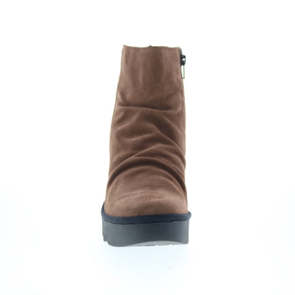 Fly London Baan BAAN538FLY-000 Womens Brown Suede Ankle & Booties Boots