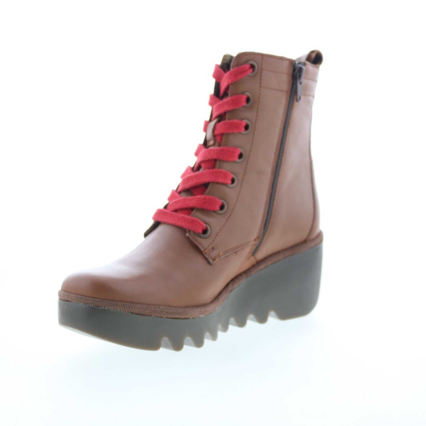 Fly London Biaz BIAZ329FLY-009 Womens Brown Leather Casual Dress Boots