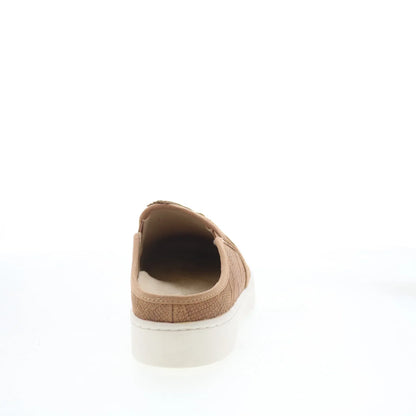 Spenco Bindie Slide SP1040WHE Womens Brown Leather Clogs Slippers Shoes