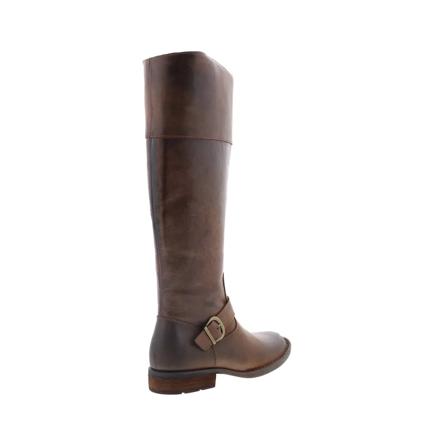 Born Braydon BR0012406 Womens Brown Leather Zipper Knee High Boots