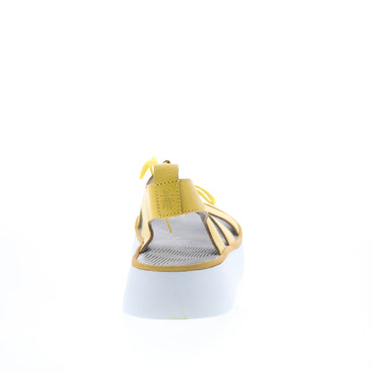 Fly London Caio CAIO363FLY-005 Womens Yellow Strap Sandals Shoes