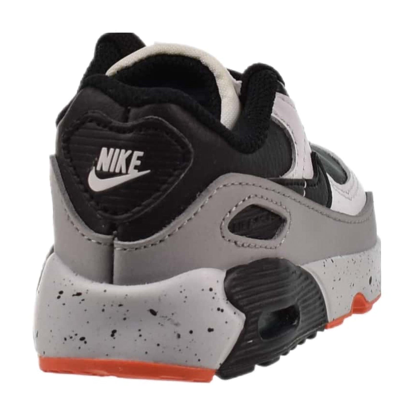 Air Max 90 (TD) Toddler Shoes White-Turf Orange Speckled