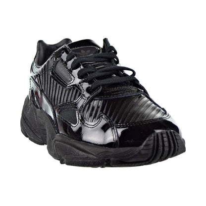 Adidas Falcon Women's Shoes Core Black Patent Leather/Collegiate Purple