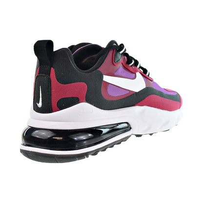 Nike Air Max 270 React Women's Shoes Noble Red-Black-Vivid Purple