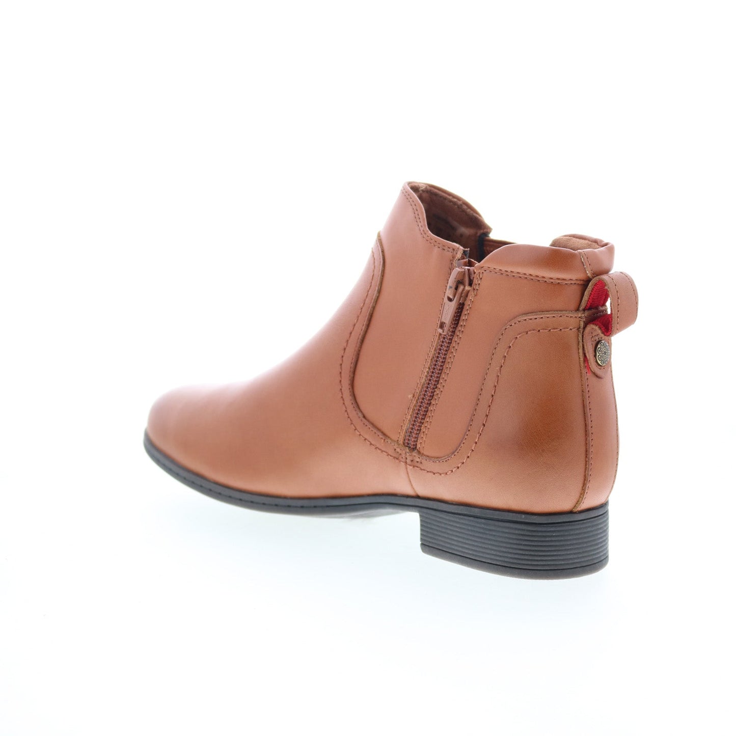 Cobb Hill Crosbie Gore CI9262 Womens Brown Wide Ankle & Booties Boots
