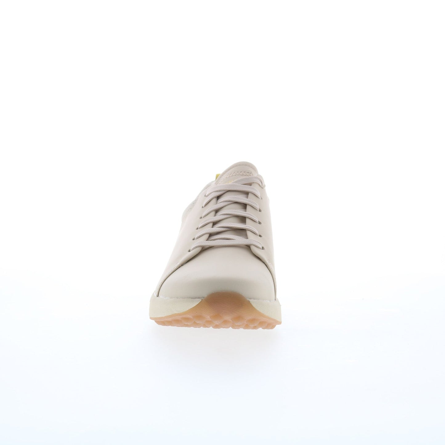 Rockport TruStride Golf Lace To Toe WP Womens Beige Wide Athletic Golf Shoes
