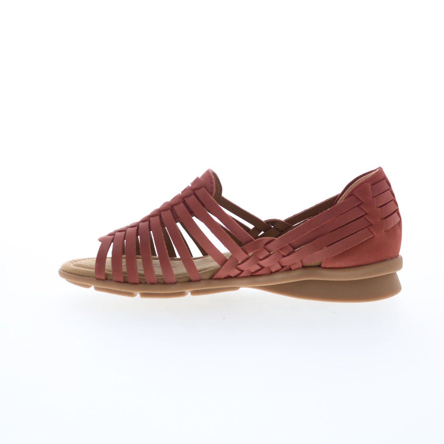 Comfortiva Putnam CT0037002 Womens Red Leather Slip On Loafer Flats Shoes