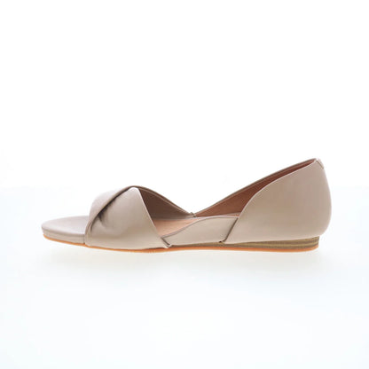 Softwalk Cypress S2307-154 Womens Beige Leather Slip On Strap Sandals Shoes