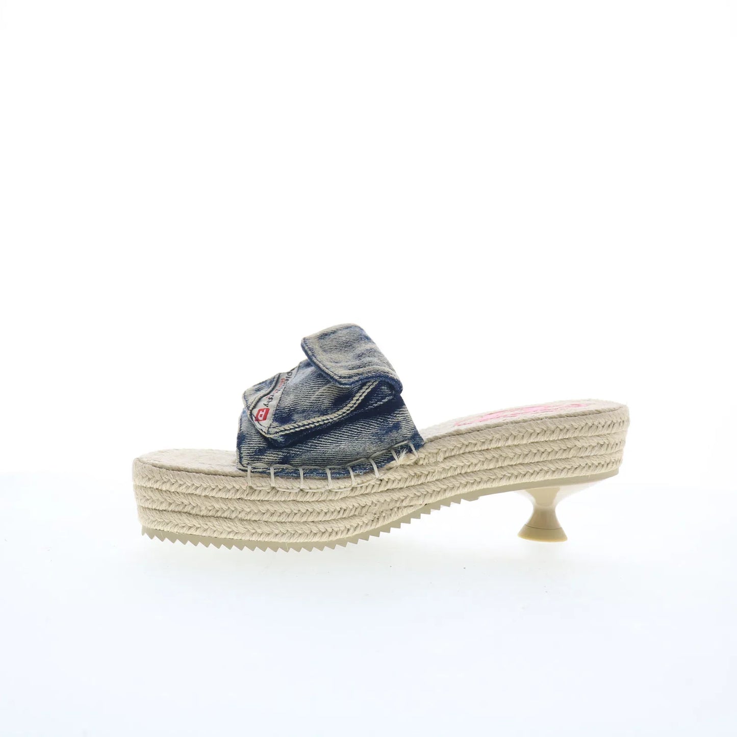 Diesel D-Ibiza 40 PCK Y03568-P8100-HA378 Womens Blue Heeled Sandals Shoes