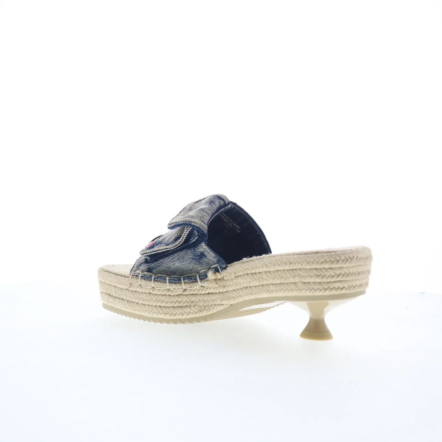 Diesel D-Ibiza 40 PCK Y03568-P8100-HA378 Womens Blue Heeled Sandals Shoes