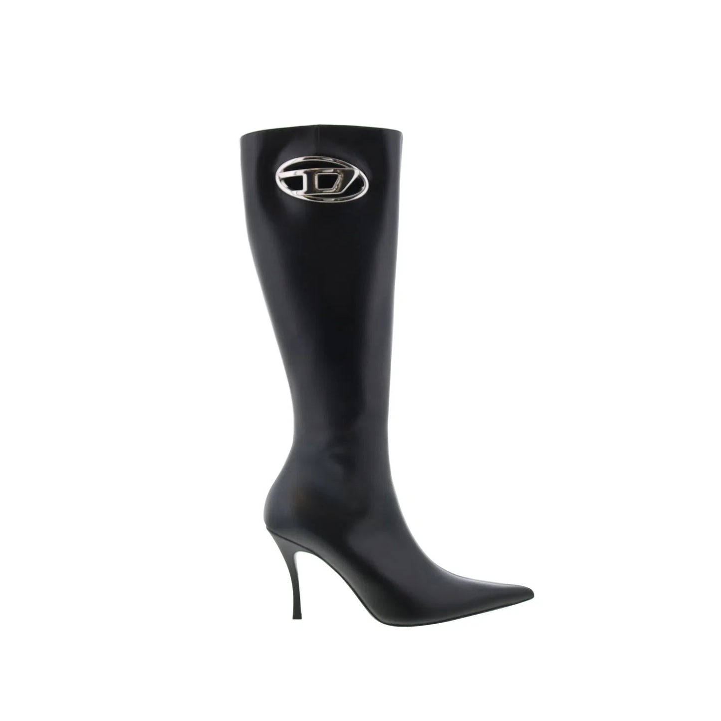 Diesel D-Venus HBT Y03207-P5088-T8013 Womens Black Knee High Boots