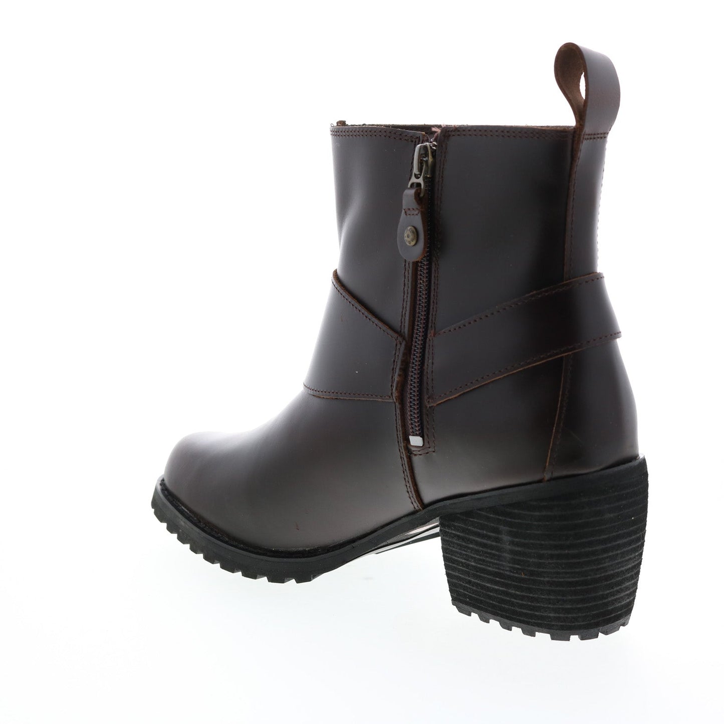Harley-Davidson Lalanne Harness D84687 Womens Brown Leather Motorcycle Boots