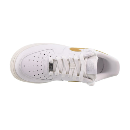 Nike Air Force 1 Low '07 Women's Shoes White Metallic Gold
