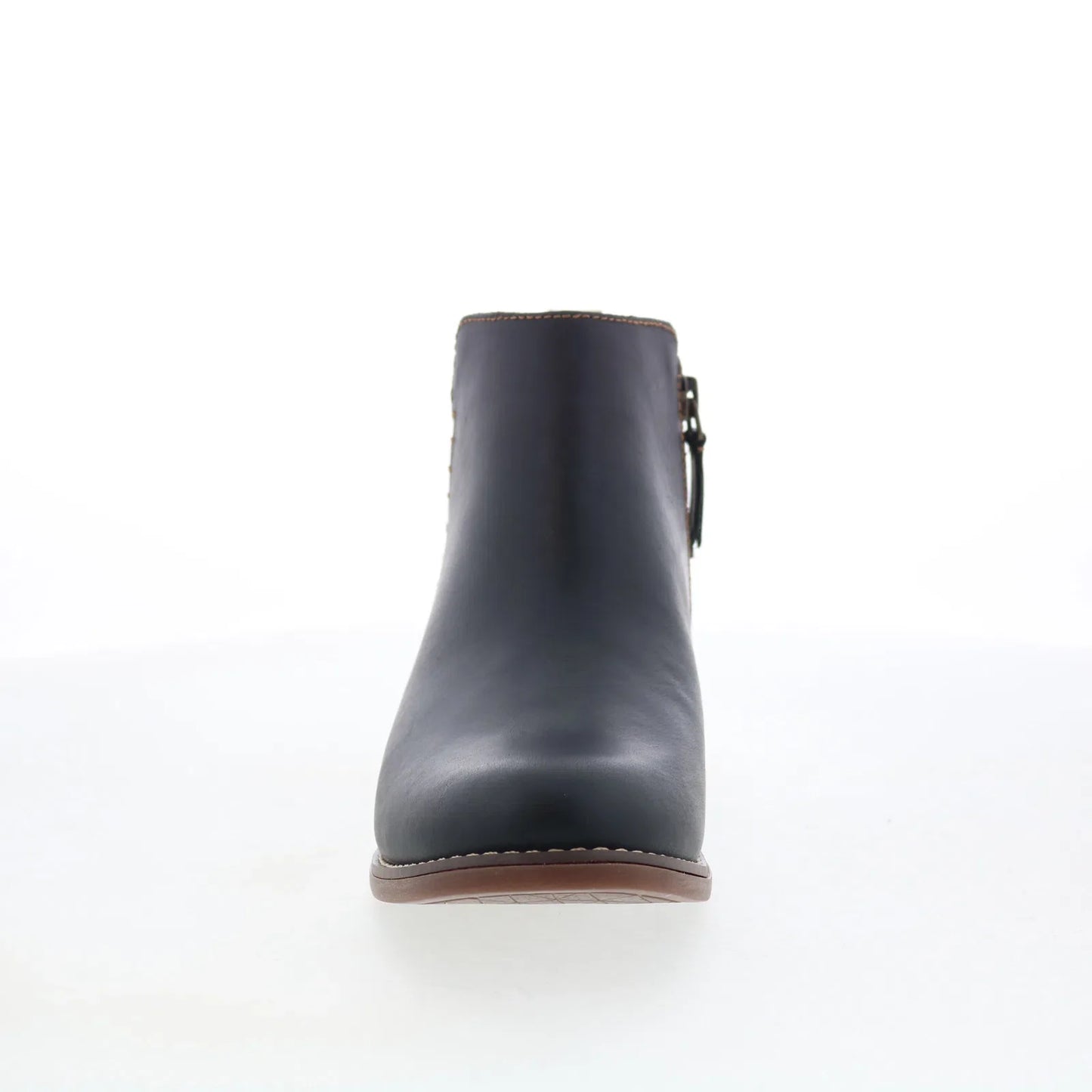 Spenco Dove Creek Boots SP1002BLK Womens Black Leather Ankle & Booties Boots