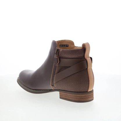 Spenco Dove Creek Boots SP1002ESP Womens Brown Leather Ankle & Booties Boots