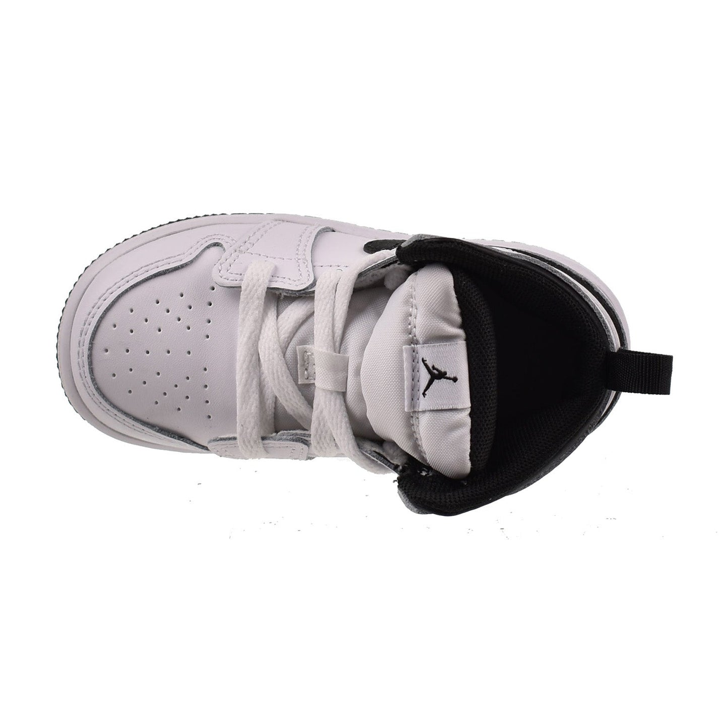 Jordan 1 Mid (TD) Toddlers' Shoes White-Black
