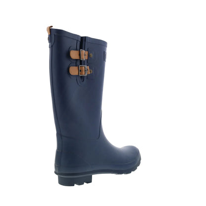 Pajar Drizzle 46898 Womens Blue Synthetic Hook & Loop Mid Calf Boots