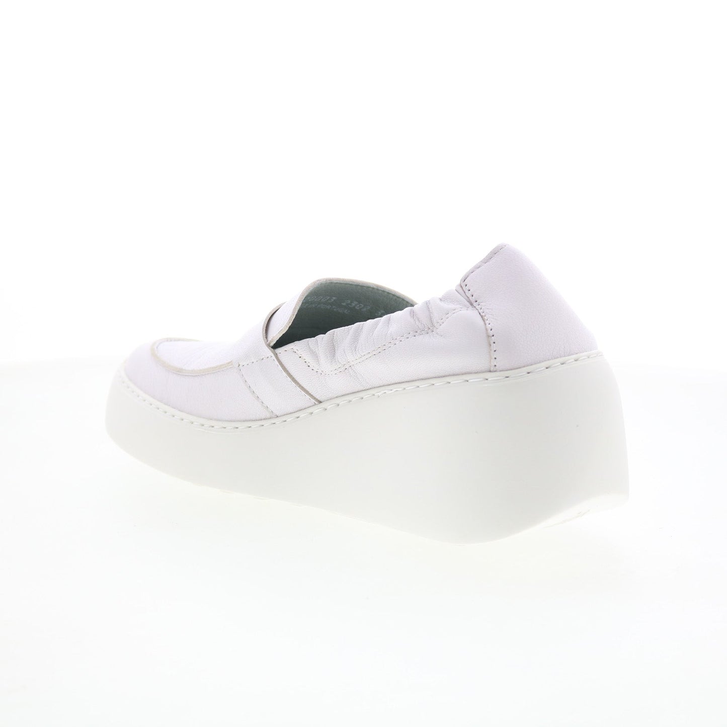 Fly London Duli DULI620FLY-003 Womens White Loafers & Slip Ons Casual Shoes