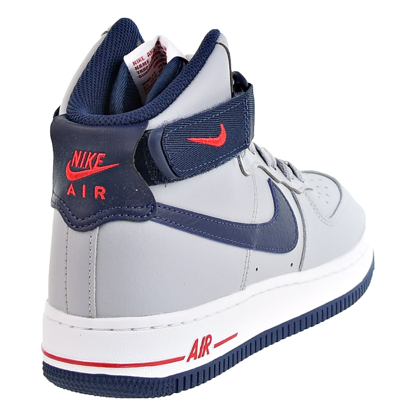 Nike Air Force 1 High QS "New England" Women's Shoes Wolf Grey-College Navy