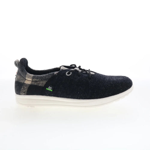 Minnetonka Eco Anew 61055 Womens Black Canvas Lifestyle Sneakers Shoes