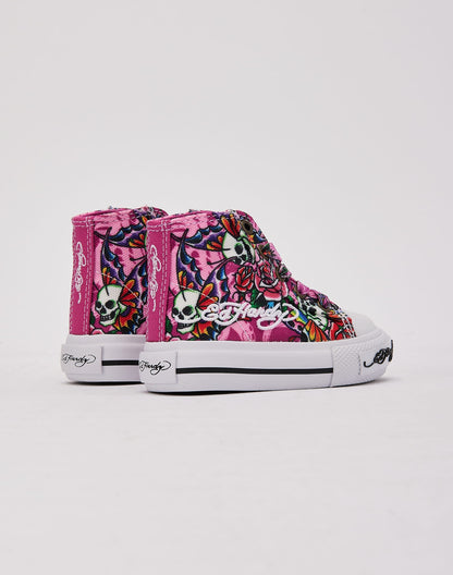 Ed Hardy Butterfly Skull Hi Toddler