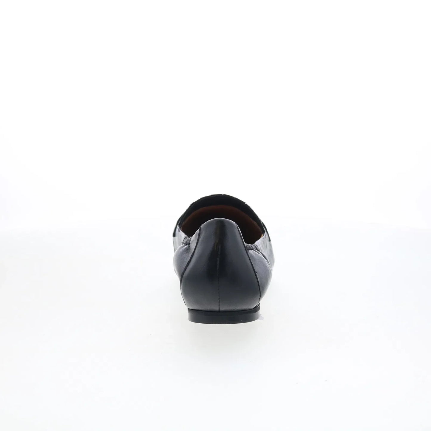 Trotters Emotion T2056-001 Womens Black Leather Slip On Loafer Flats Shoes