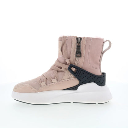 Pajar Exo Light 58748 Womens Pink Leather Lace Up Casual Dress Boots
