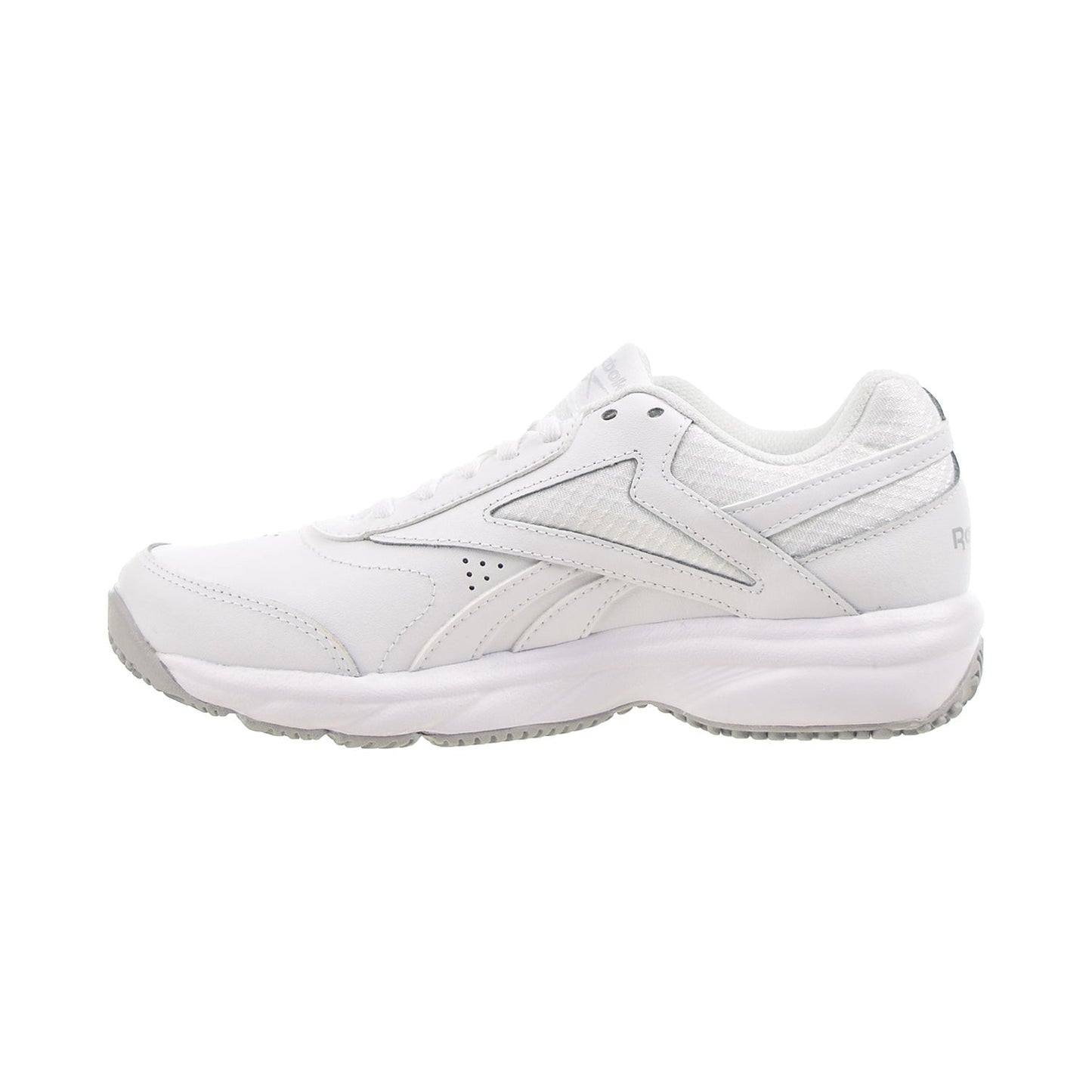 Reebok Work N Cushion 4.0 D Wide Women's Shoes White-Cold Grey 2