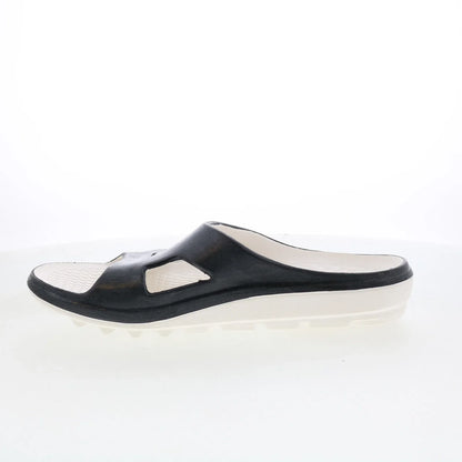 Spenco Fusion 2 Slide Pearl SP1080BLK Womens Black Slides Sandals Shoes