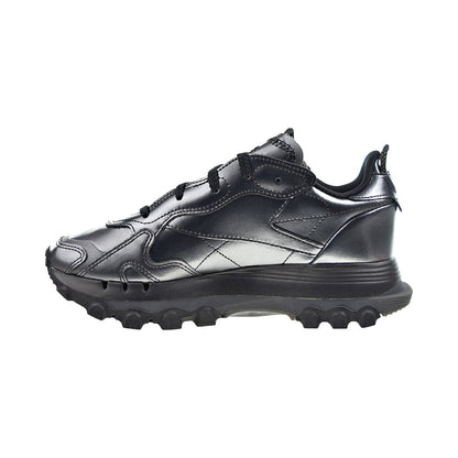Reebok Cardi B Classic Leather Women's Shoes Core Black-Dark Silver