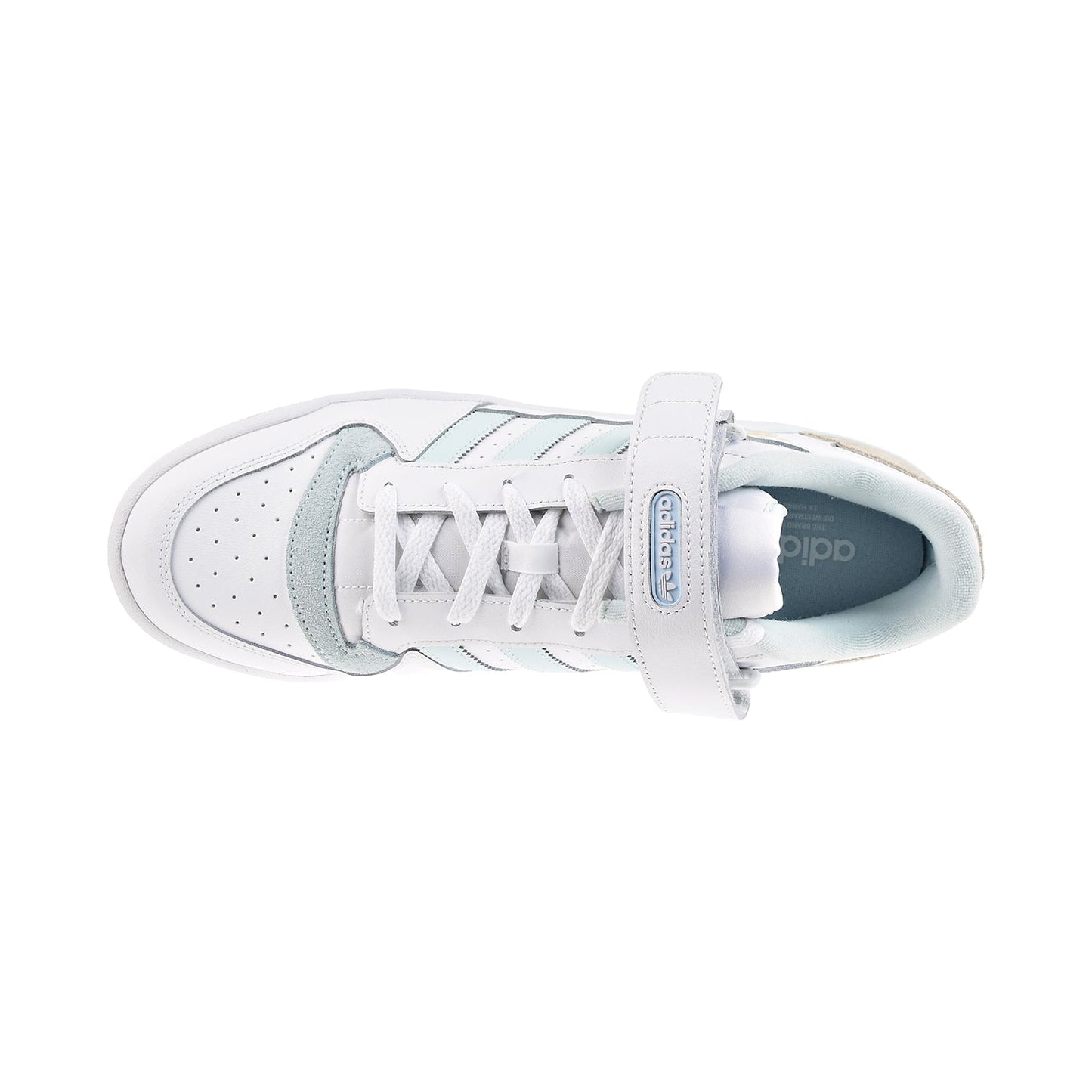 Adidas Men's Forum Low Shoes Cloud White-Almost Blue