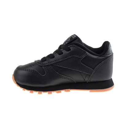 Reebok Classic Leather Toddlers Shoes Core Black-Gum
