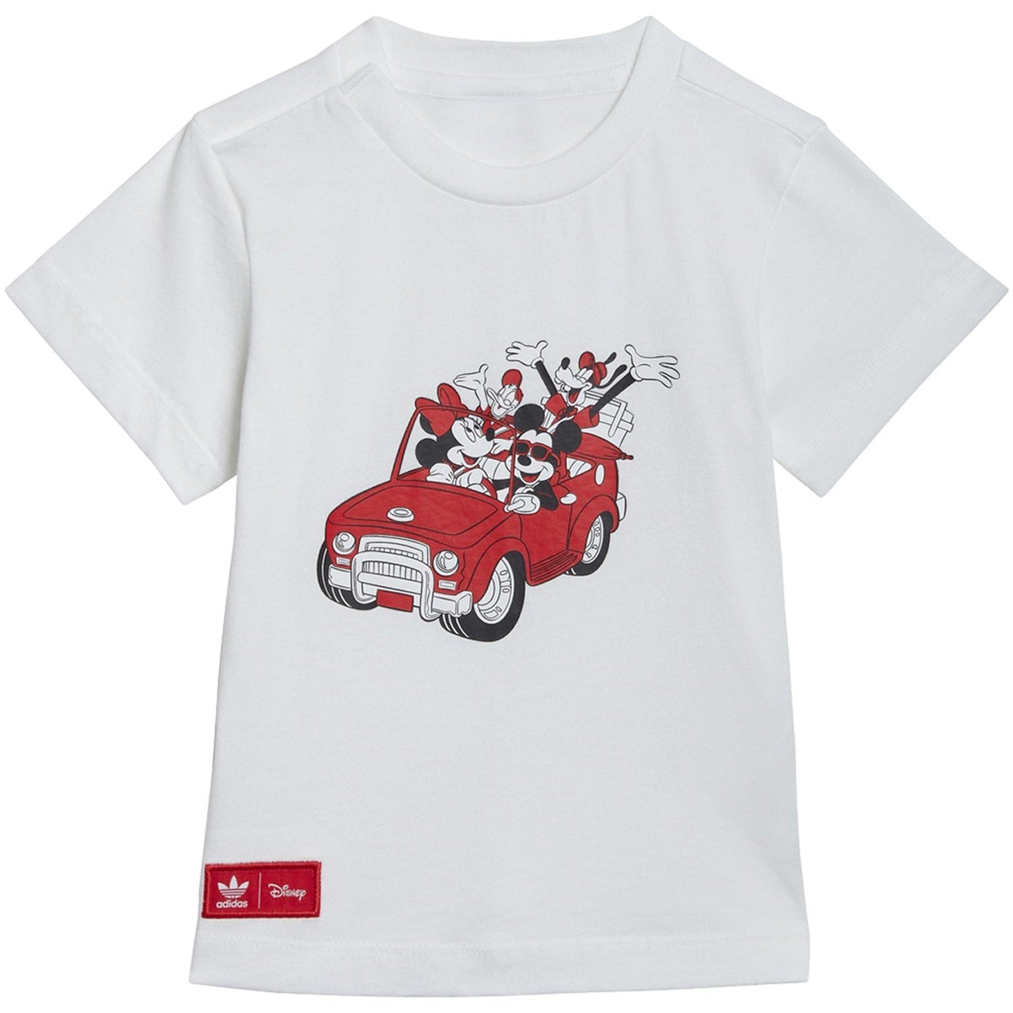 Adidas Disney Mickey And Friends Shorts And Kids' Tee Set White