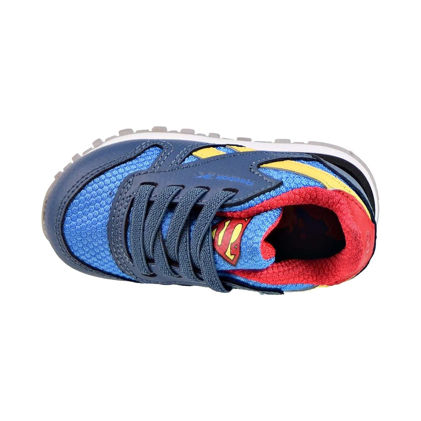 Reebok X DC Classic Leather "Superman" Toddlers Shoes Upbeat Blue-Redtastic