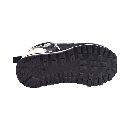 New Balance 574 Bungee Toddler's Shoes Black-lemonade