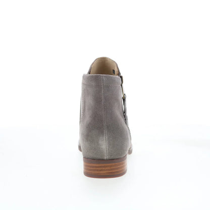 Spenco Ivy Boot Dove SP1043DOV Womens Gray Suede Ankle & Booties Boots