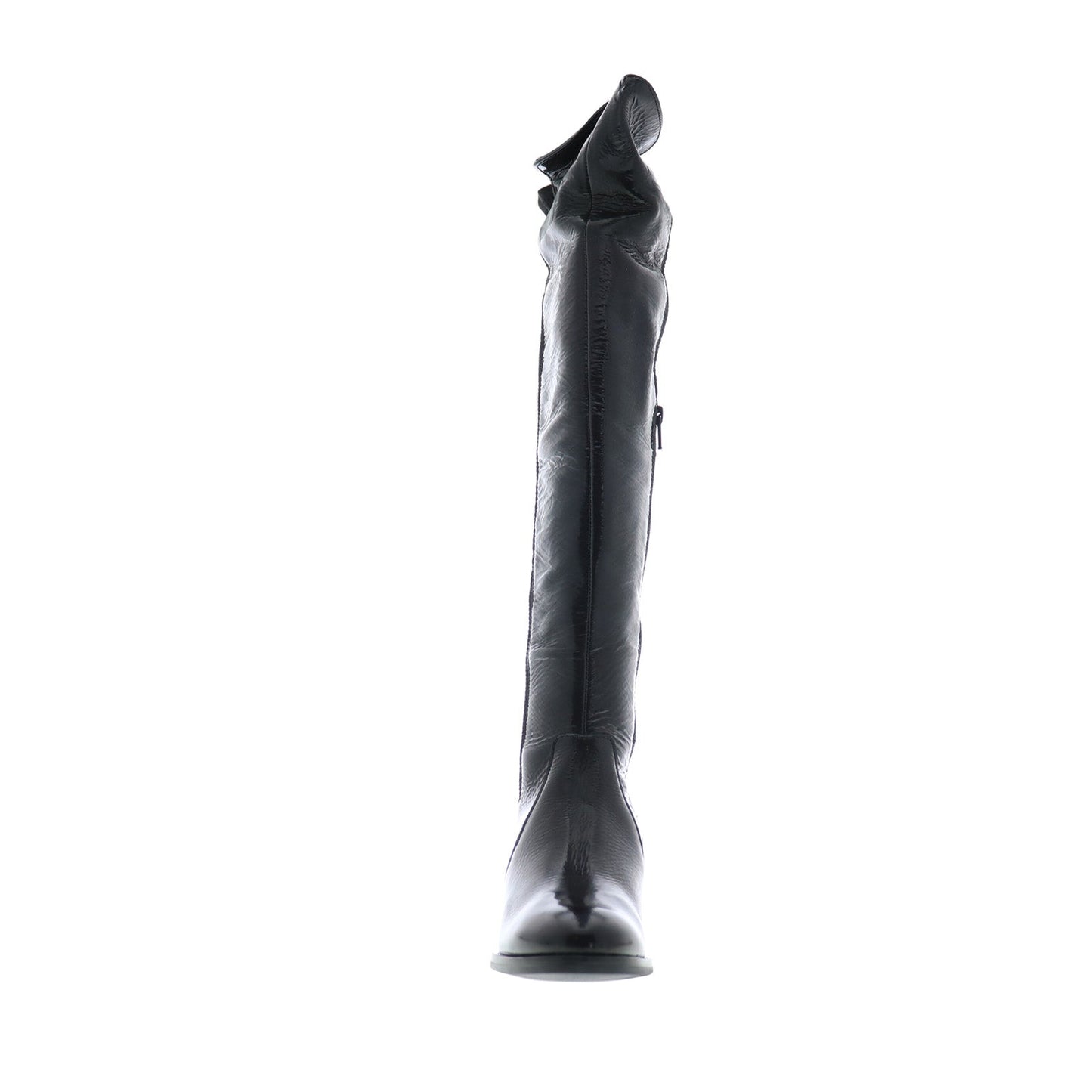 Bos. & Co. Jemmy Womens Black Synthetic Zipper Knee High Boots