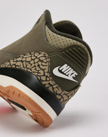 Jordan Air Jordan 3 Retro 'Medium Olive' Pre-School