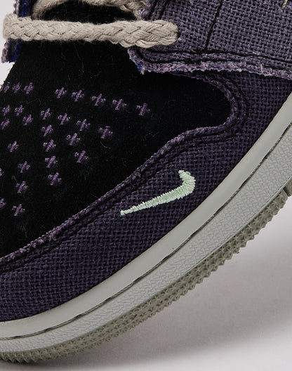 Jordan Air Jordan 1 Retro Low OG 'Regency Purple and Dark Raisin' Grade-School