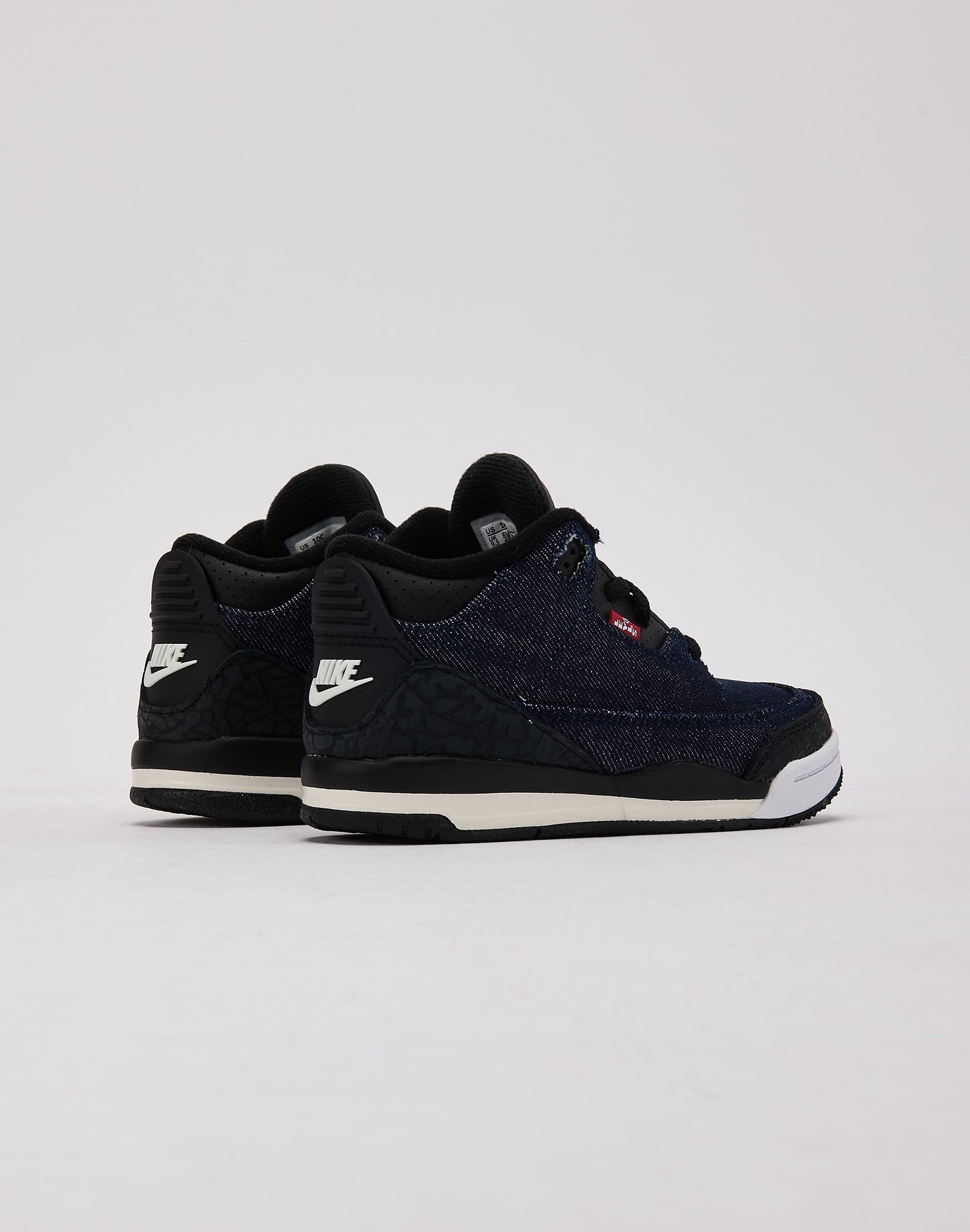 Jordan Air Jordan 3 Retro x Levi's 'Indigo and Gym Red' Pre-School