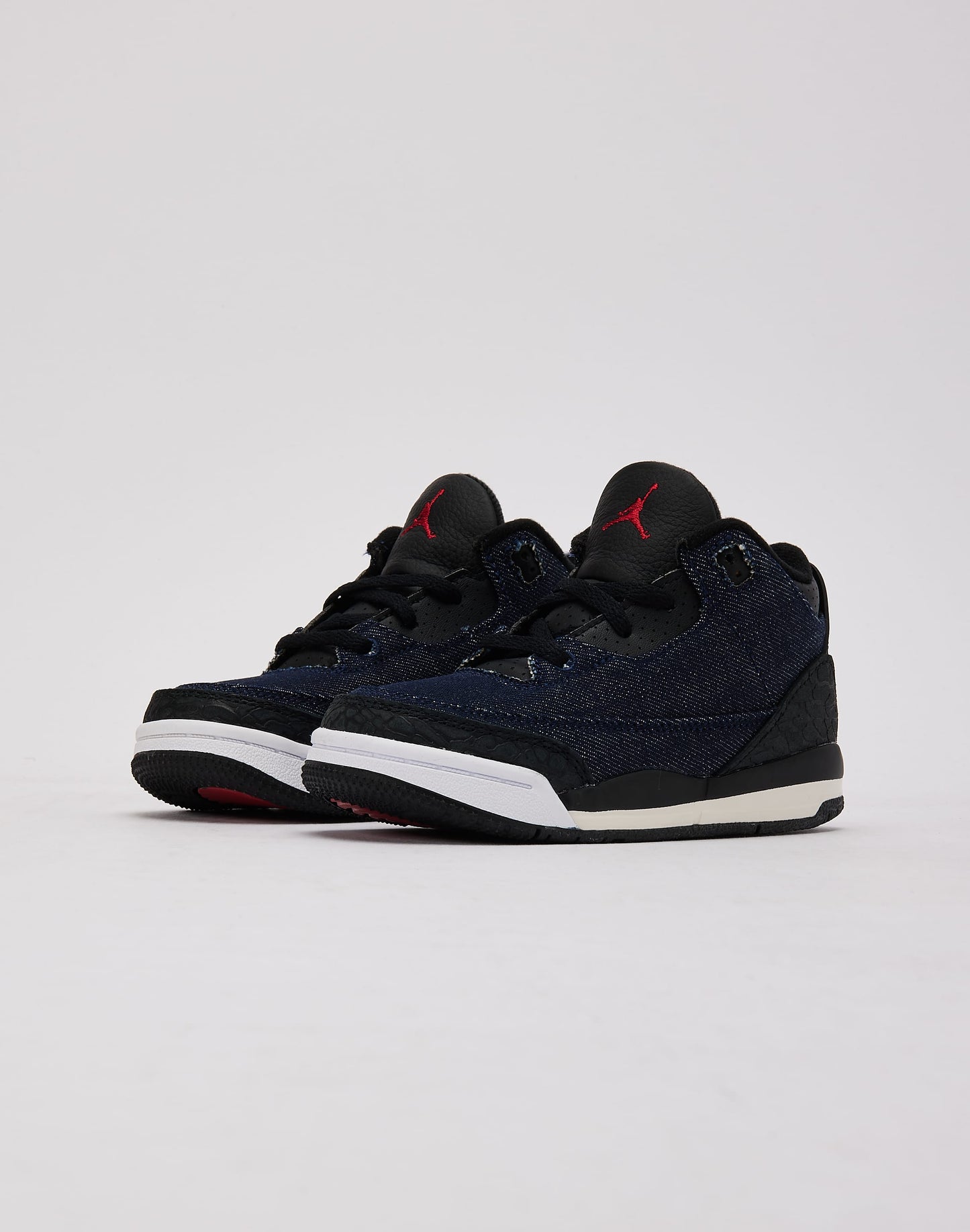 Jordan Air Jordan 3 Retro x Levi's 'Indigo and Gym Red' Toddler