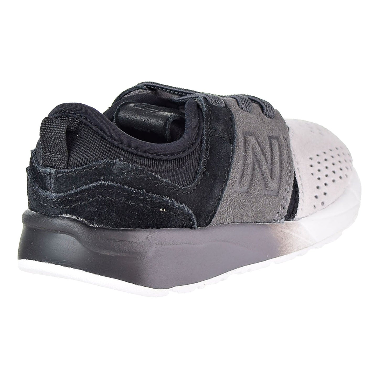 New Balance 247 Suede Toddler's Shoes Black/Castlerock