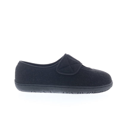 FoamTreads Kendale L2 KENDALE-L2 Womens Black Wide Loafer Slippers Shoes