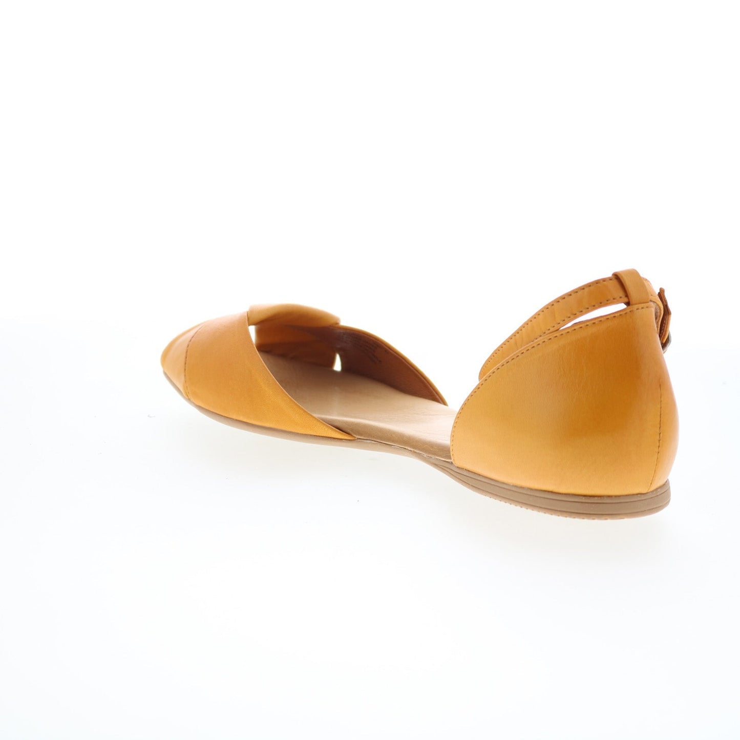 Miz Mooz Kendria Womens Brown Leather Hook & Loop Strap Sandals Shoes