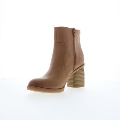 Korks Destiny KR0014116 Womens Brown Leather Ankle & Booties Boots