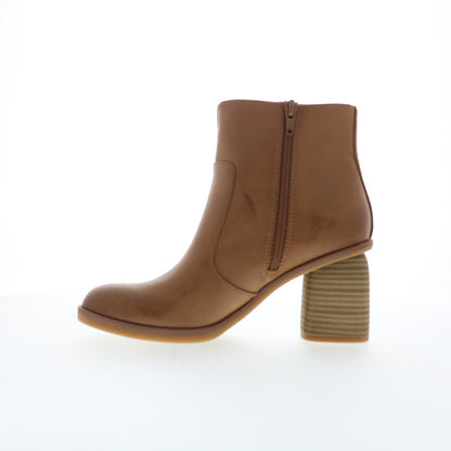 Korks Destiny KR0014116 Womens Brown Leather Ankle & Booties Boots